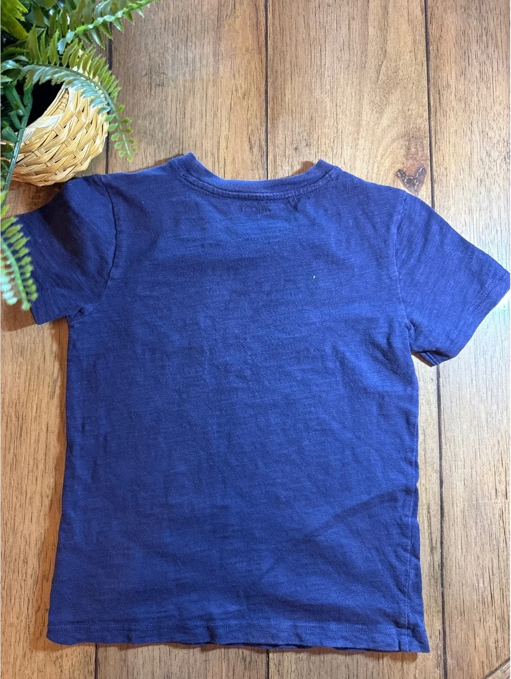 Janie and Jack Navy Blue Pocket T-Shirt Boys Size 6T